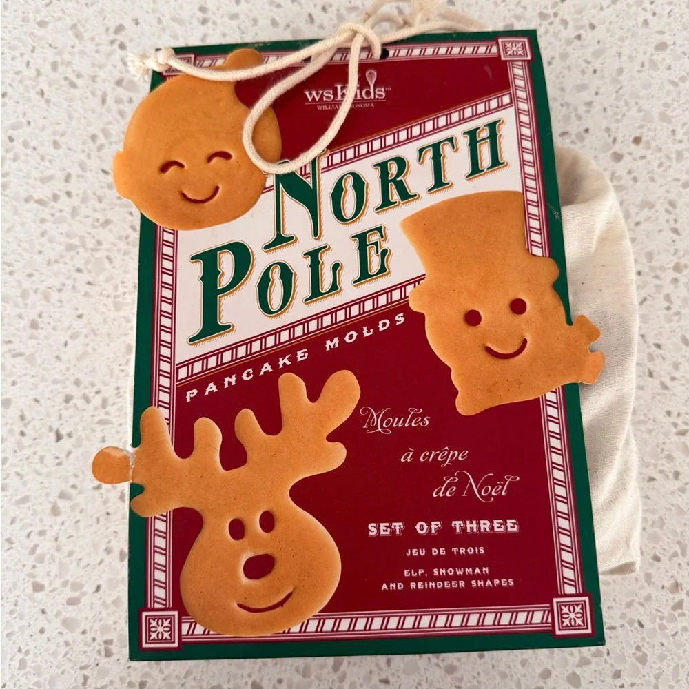 WS Kids North Pole Pancake Molds - Set of Three